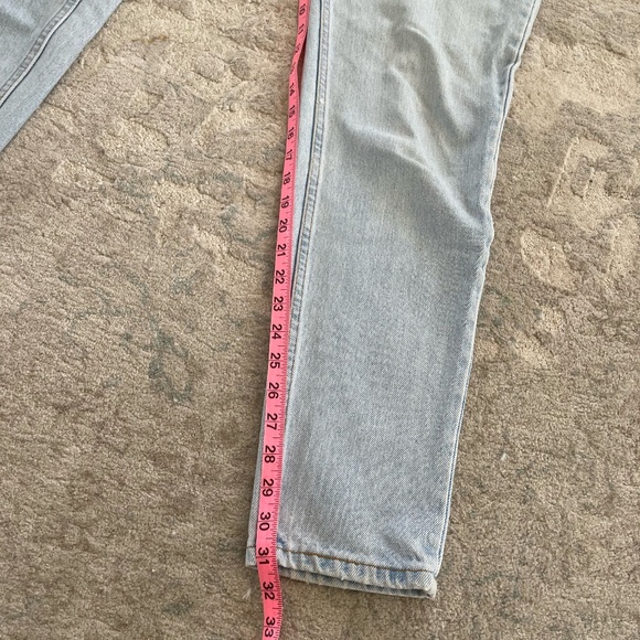 Levi's 512 W28 L30.5 slim fit tapered leg 80's Vintage mom levis 28 - Picture 9 of 12